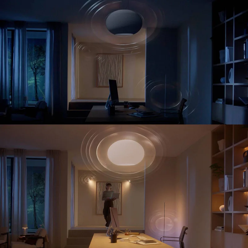 Smart tafellamp Flourish wit RGB CCT E27 van Philips Hue – productfoto 5 van 5