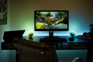 Smarte LED-Leuchte White & Color Ambiance Go Tischleuchte Abschaltautomatik, Bluetooth, CCT - über Fernbedienung, Dimmfunktion, Farbsteuerung, Farbwechsel, Leuchtdauer einstellbar, Memoryfunktion, Nachtlichtfunktion, RGB, Smart Home, Timerfunktion, dimmbar über Fernbedienung, erwei by Philips Hue in White – product photo 5 of 5