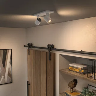Spot Runner, 2-lamps, GU10, dimmerschakelaar de Philips Hue en Blanc – photo produit 2 sur 4