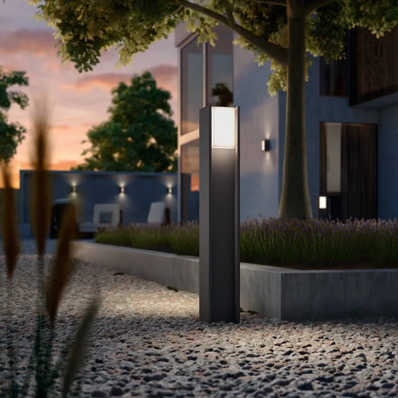 Turaco LED tuinpadverlichting, grijs, regelbaar, slim by Philips Hue in Anthracite, White – product photo 4 of 5