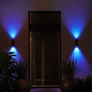 WACA Appear buitenwandlamp Up-and-Down de Philips Hue en Noir – photo produit 2 sur 5