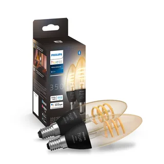 White Ambiance E14, 4,6 W, 350 lm, 2st fra Philips Hue – produktbillede 1 af 5