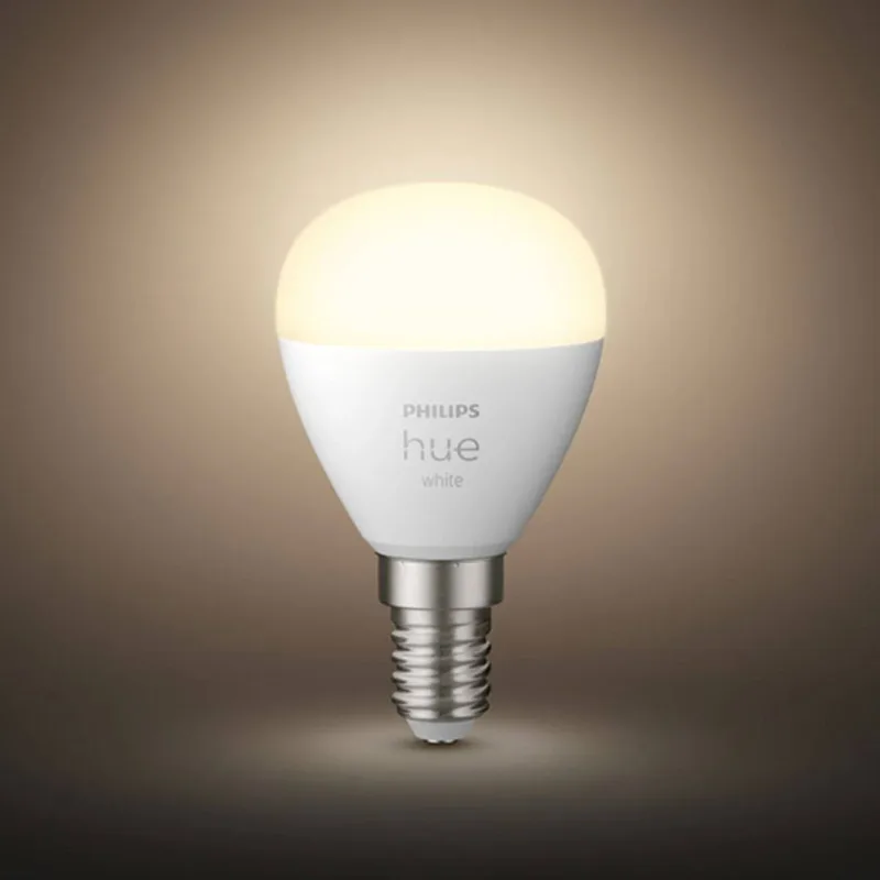 White LED druppellamp E14 5,7W 2.700K van Philips Hue in Wit – productfoto 1 van 5