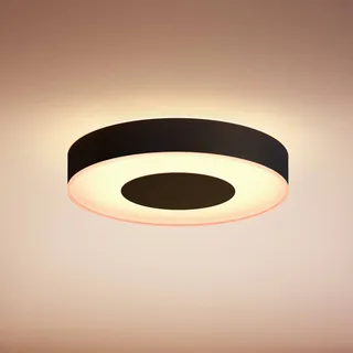 Xamento LED plafondlamp 38cm zwart by Philips Hue in Black, White – product photo 1 of 5