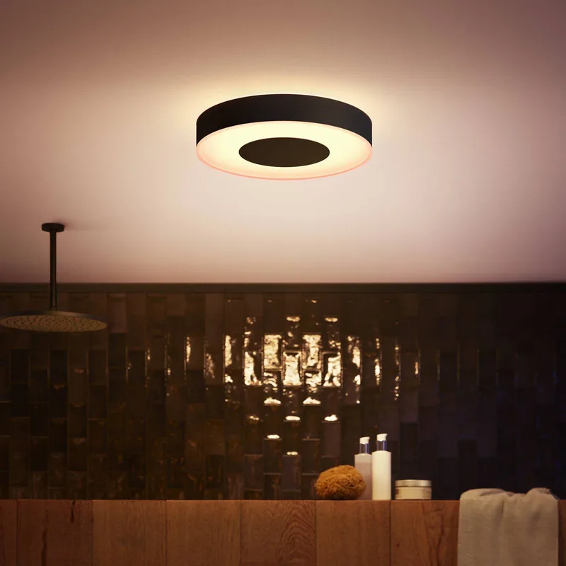 Xamento LED plafondlamp 38cm zwart by Philips Hue in Black, White – product photo 2 of 5