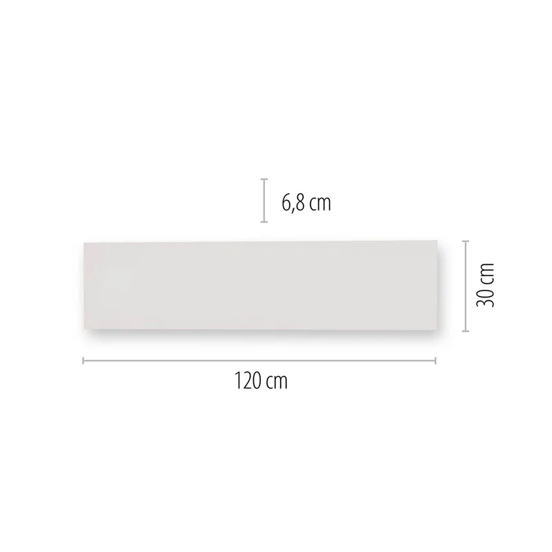 Paul Neuhaus Q-FRAMELESS loftlampe RGBW 120x30cm fra Q-Smart-Home i Hvid – produktbillede 5 af 5