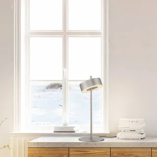 Paul Neuhaus LED-bordlampe Q-Rotate aluminium 40 cm fra Q-Smart-Home i Aluminium – produktbillede 2 af 5