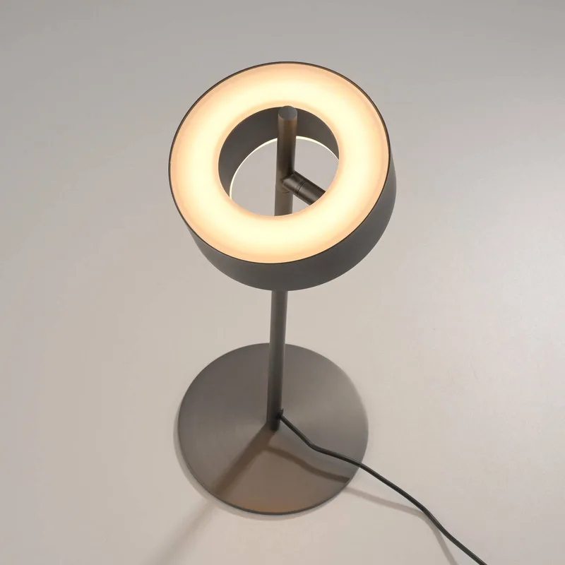 Paul Neuhaus LED tafellamp Q-Rotate donkerbruin 40 cm by Q-Smart-Home in Donkerbruin metallic – product photo 5 of 5