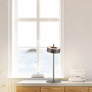Paul Neuhaus LED tafellamp Q-Rotate donkerbruin 40 cm by Q-Smart-Home in Donkerbruin metallic – product photo 2 of 5