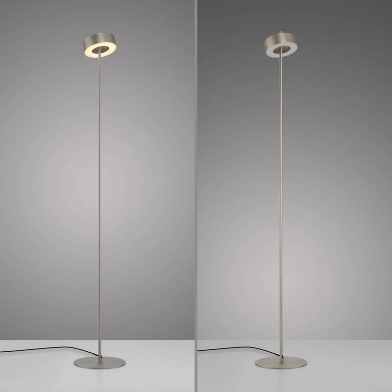 Paul Neuhaus LED-gulvlampe Q-Rotate aluminium 140 cm fra Q-Smart-Home i Aluminium – produktbillede 4 af 5