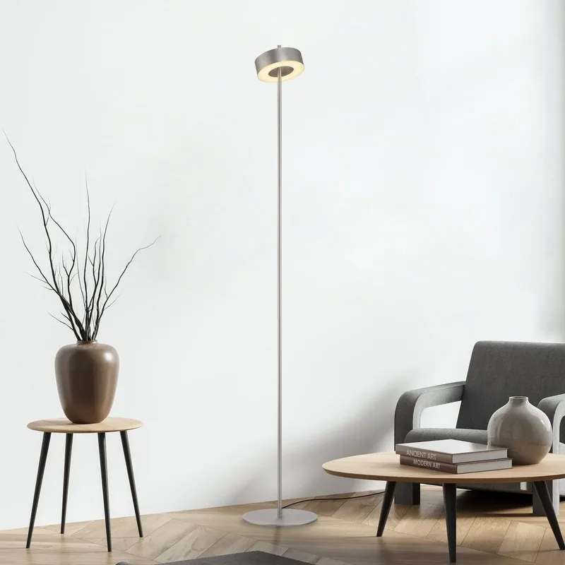 Paul Neuhaus LED-gulvlampe Q-Rotate aluminium 140 cm fra Q-Smart-Home i Aluminium – produktbillede 1 af 5