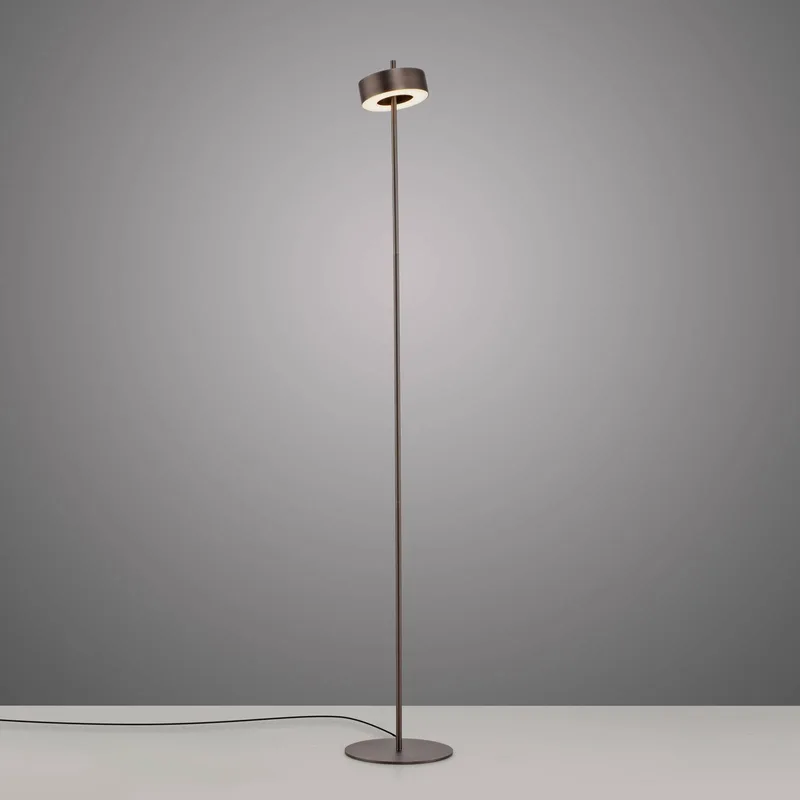Paul Neuhaus LED vloerlamp Q-Rotate donkerbruin 140 cm by Q-Smart-Home in Donkerbruin metallic – product photo 3 of 5
