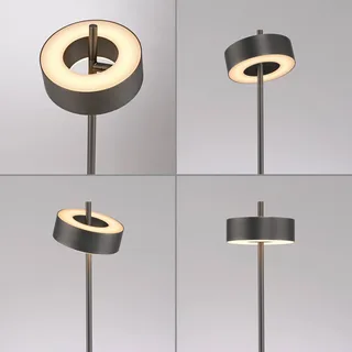 Paul Neuhaus LED vloerlamp Q-Rotate donkerbruin 140 cm by Q-Smart-Home in Donkerbruin metallic – product photo 4 of 5