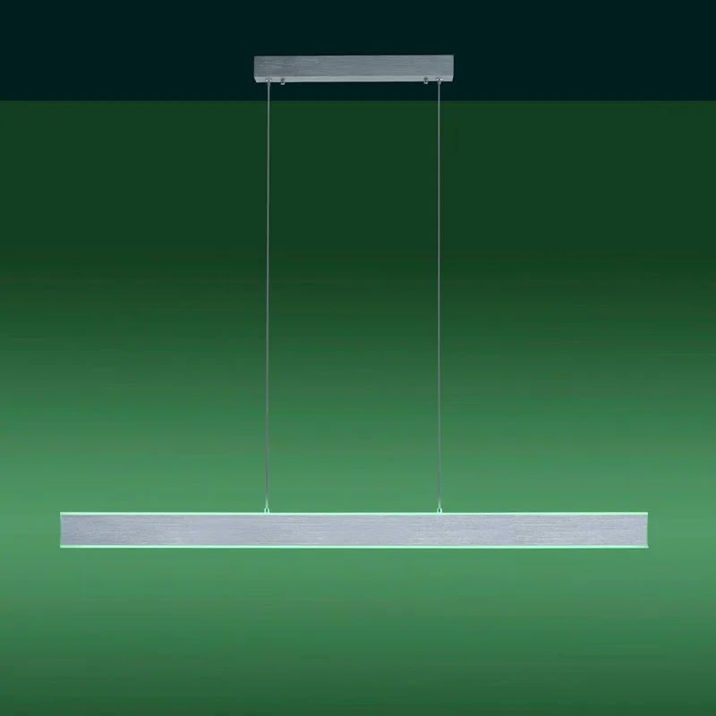 Paul Neuhaus Q-Adriana LED-hængelampe up/down fra Q-Smart-Home i Gesatineerd aluminium – produktbillede 4 af 5