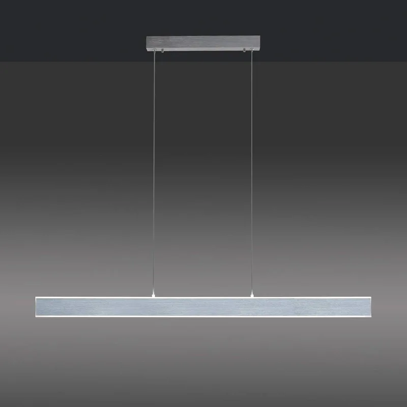 Paul Neuhaus Q-Adriana LED-hængelampe up/down fra Q-Smart-Home i Gesatineerd aluminium – produktbillede 2 af 5