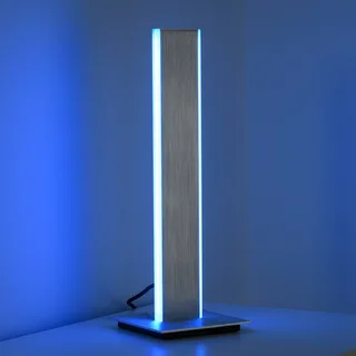 Paul Neuhaus Q-Adriana LED tafellamp, hoogte 40cm von Q-Smart-Home in Gesatineerd aluminium – Produktfoto 3 von 5