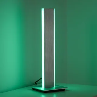 Paul Neuhaus Q-Adriana LED tafellamp, hoogte 40cm von Q-Smart-Home in Gesatineerd aluminium – Produktfoto 4 von 5