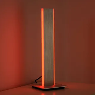 Paul Neuhaus Q-Adriana LED tafellamp, hoogte 40cm von Q-Smart-Home in Gesatineerd aluminium – Produktfoto 5 von 5