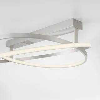 Paul Neuhaus Q-Beluga LED plafondlamp van Q-Smart-Home in Staal – productfoto 4 van 5