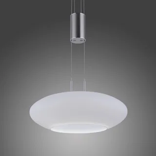 Paul Neuhaus Q-ETIENNE LED-hänglampa 1 lampor från Q-Smart-Home i Silver, Vit – produktbild 2 av 5