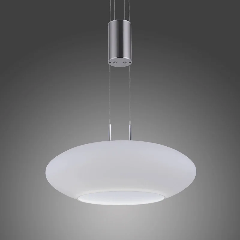 Paul Neuhaus Q-ETIENNE LED-hänglampa 1 lampor från Q-Smart-Home i Silver, Vit – produktbild 2 av 5