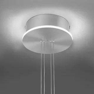 Paul Neuhaus Q-ETIENNE LED-hänglampa 1 lampor från Q-Smart-Home i Silver, Vit – produktbild 5 av 5