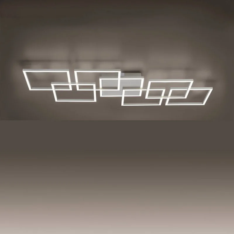 Paul Neuhaus Q-INIGO LED-taklampa 107 cm från Q-Smart-Home i Silver, Vit – produktbild 5 av 5