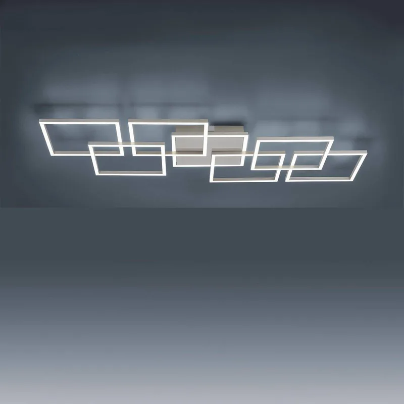 Paul Neuhaus Q-INIGO LED-taklampa 107 cm från Q-Smart-Home i Silver, Vit – produktbild 4 av 5