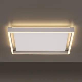Paul Neuhaus Q-KAAN LED plafondlamp, 45x45cm van Q-Smart-Home in Zilver, Wit – productfoto 2 van 5