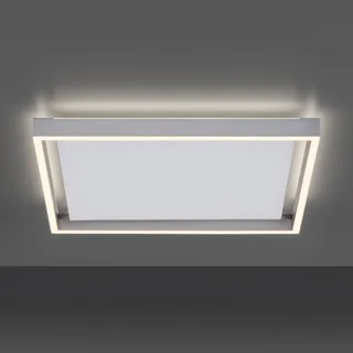 Paul Neuhaus Q-KAAN LED plafondlamp, 45x45cm van Q-Smart-Home in Zilver, Wit – productfoto 1 van 5