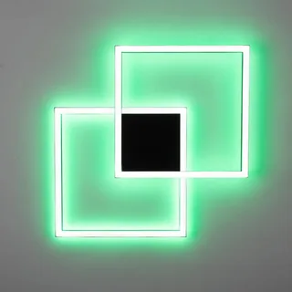 Paul Neuhaus Q-MARKO LED plafondlamp, 2-lamps von Q-Smart-Home in Schwarz, Weiß – Produktfoto 4 von 5