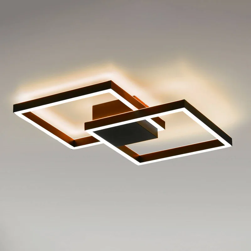 Paul Neuhaus Q-MARKO LED plafondlamp, 2-lamps von Q-Smart-Home in Schwarz, Weiß – Produktfoto 1 von 5