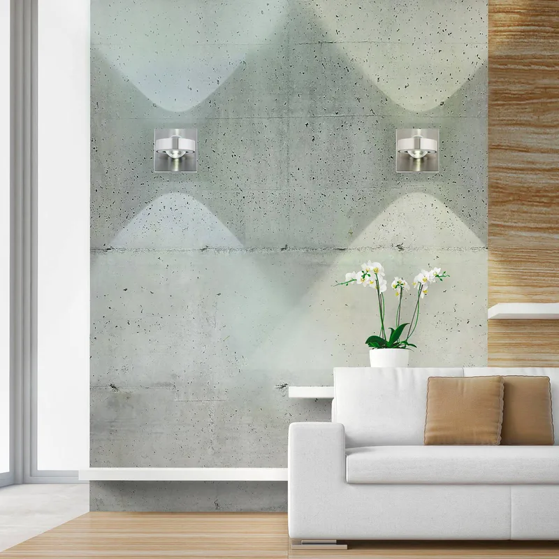 Paul Neuhaus Q-MIA LED wandlamp, staal von Q-Smart-Home in Silber, Helder – Produktfoto 3 von 5
