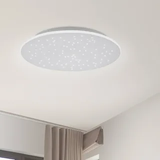 Paul Neuhaus Q-NIGHTSKY LED plafondlamp, rond von Q-Smart-Home in Aluminium – Produktfoto 1 von 4