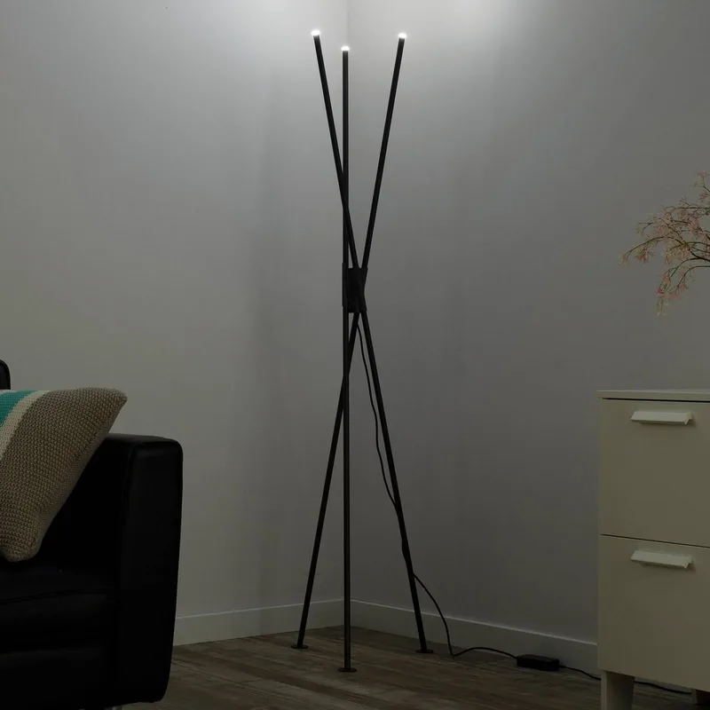 Paul Neuhaus Q-PETER LED vloerlamp, RGB/CCT von Q-Smart-Home in Anthrazit – Produktfoto 1 von 5