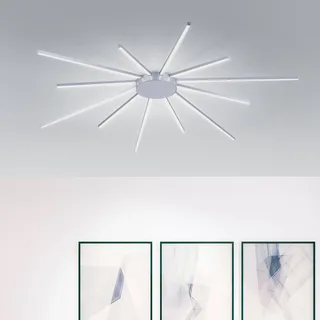 Paul Neuhaus Q-SUNSHINE LED plafondlamp von Q-Smart-Home in Aluminium – Produktfoto 1 von 5