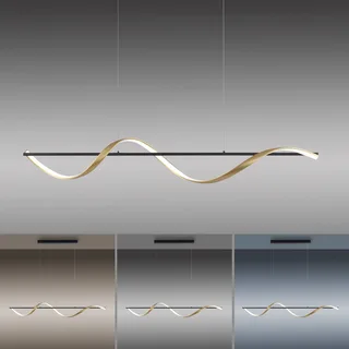 Paul Neuhaus Q-Swing hængelampe, antracit/messing fra Q-Smart-Home i Antracit, Messing – produktbillede 5 af 5