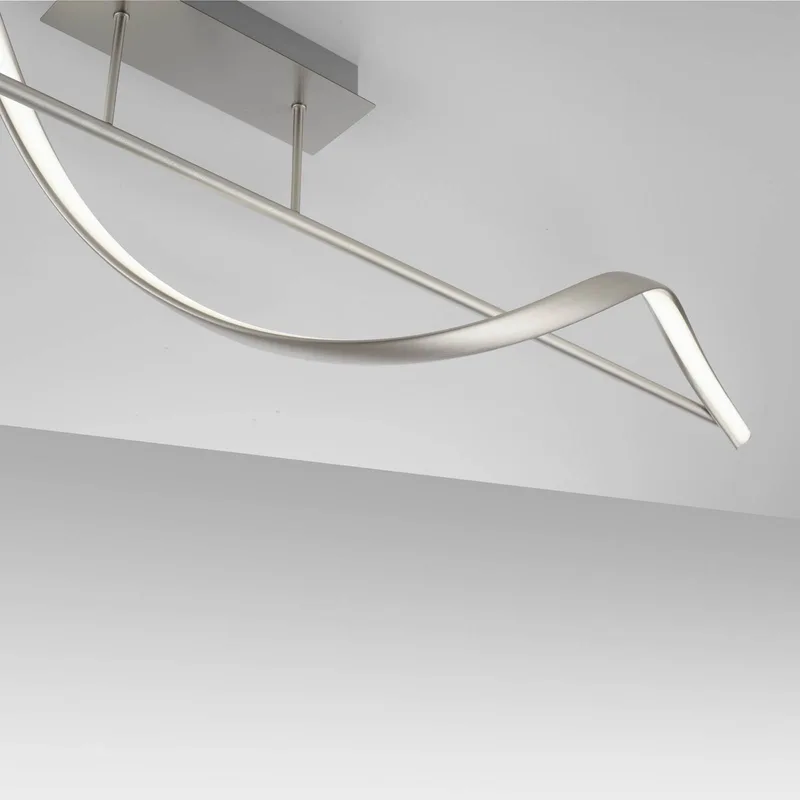 Paul Neuhaus Q-Swing LED-taklampa stål från Q-Smart-Home i Staal – produktbild 4 av 5