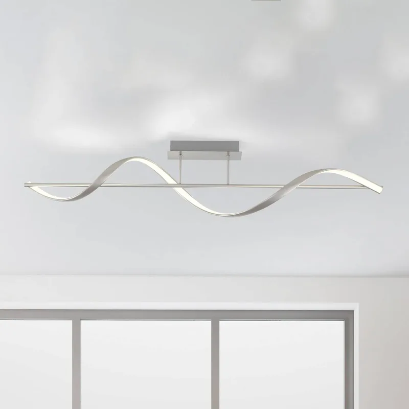 Paul Neuhaus Q-Swing LED-taklampa stål från Q-Smart-Home i Staal – produktbild 1 av 5