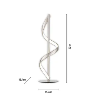 Paul Neuhaus Q-Swing LED tafellamp by Q-Smart-Home in Staal – product photo 1 of 4