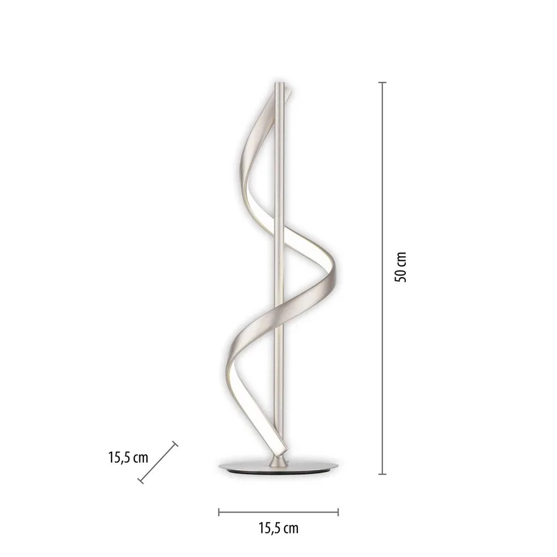 Paul Neuhaus Q-Swing LED tafellamp by Q-Smart-Home in Staal – product photo 1 of 4