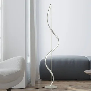 Paul Neuhaus Q-Swing LED-golvlampa, stål från Q-Smart-Home i Staal – produktbild 1 av 5