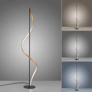 Paul Neuhaus Q-Swing golvlampa antracit/mässing från Q-Smart-Home i Antracit, Mässing – produktbild 5 av 5