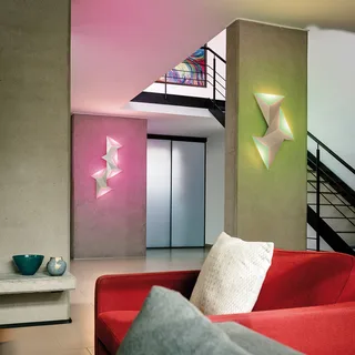 Paul Neuhaus Q-TETRA LED-væglampe, Satellite fra Q-Smart-Home i Aluminium – produktbillede 2 af 5