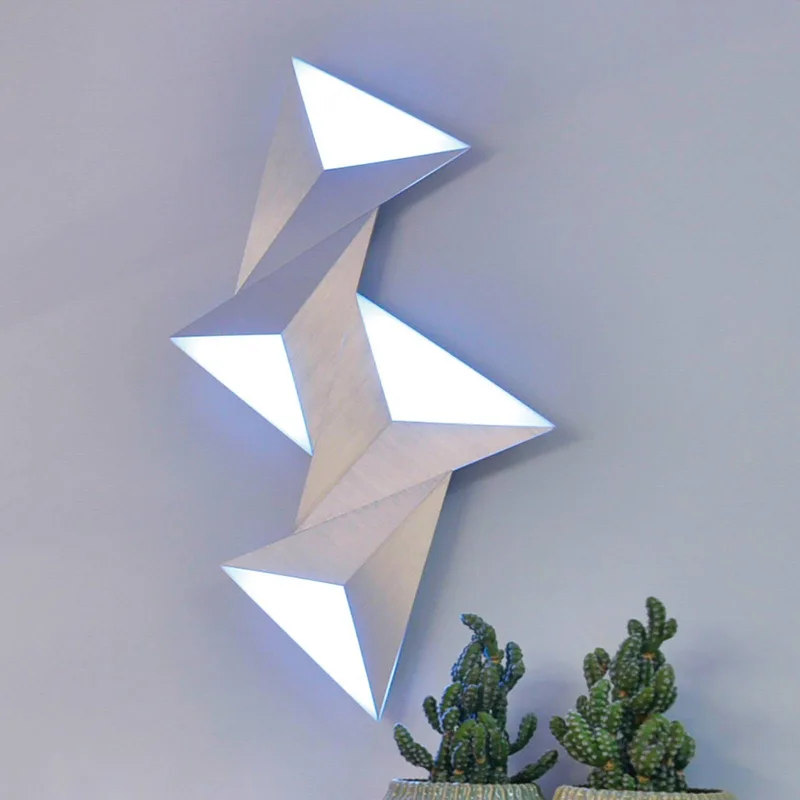 Paul Neuhaus Q-TETRA LED-væglampe, Satellite fra Q-Smart-Home i Aluminium – produktbillede 5 af 5
