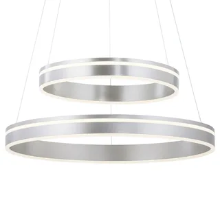 Paul Neuhaus Q-VITO hanglamp 2-lamps von Q-Smart-Home in Staal – Produktfoto 4 von 5