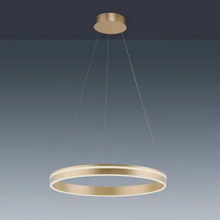 Paul Neuhaus Q-VITO LED hanglamp, 1 ring van Q-Smart-Home in Mat messing, Wit – productfoto 5 van 5