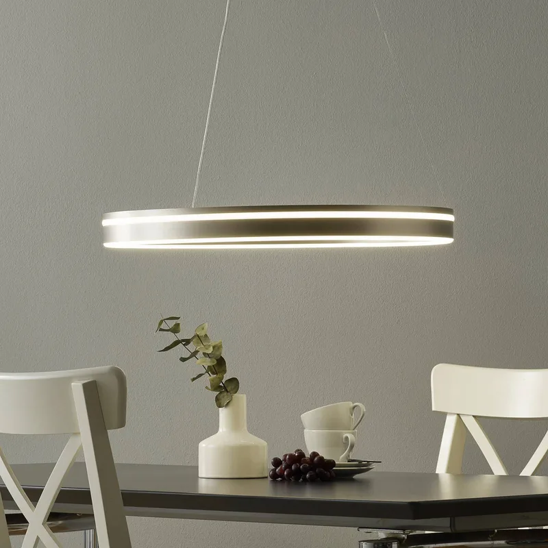 Paul Neuhaus Q-VITO LED hanglamp 59cm fra Q-Smart-Home i Staal – produktbillede 1 af 5