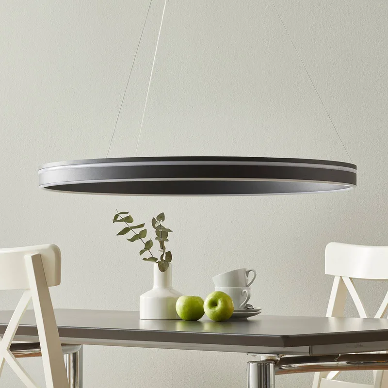 Paul Neuhaus Q-VITO LED hanglamp 79cm van Q-Smart-Home in Antraciet – productfoto 2 van 5