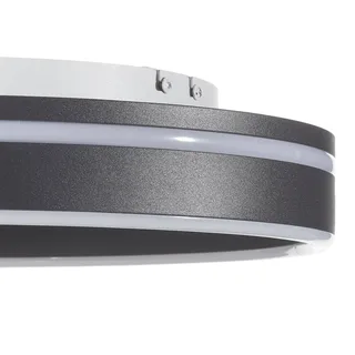 Paul Neuhaus Q-VITO LED plafondlamp 40cm antraciet van Q-Smart-Home in Antraciet, Wit – productfoto 3 van 5
